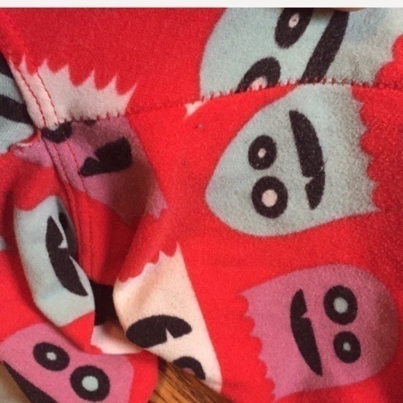 LuLaRoe Version 1.0 Orange Pac-man Buttery Soft Leggings - OS - Picture 11 of 12